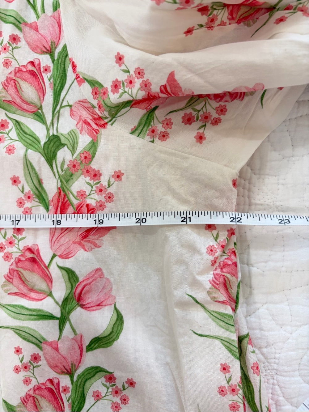 NWT SZ XL Victoria Dunn Maxi Dress with Pink Floral Print and Tie Belt - Picture 6 of 12